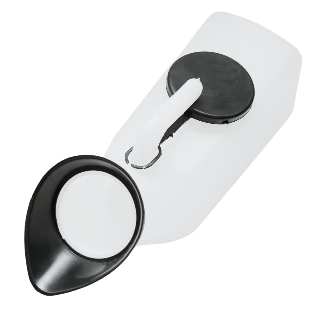 Complete care with lids male urine pot, 1 liter plastic urinal bottle for men, portable, reusable, ideal for spill-proof-journey. Complete care with lids male urine pot, 1 liter plastic urinal bottle for men, portable, reusable, ideal for spill-proof-journey.