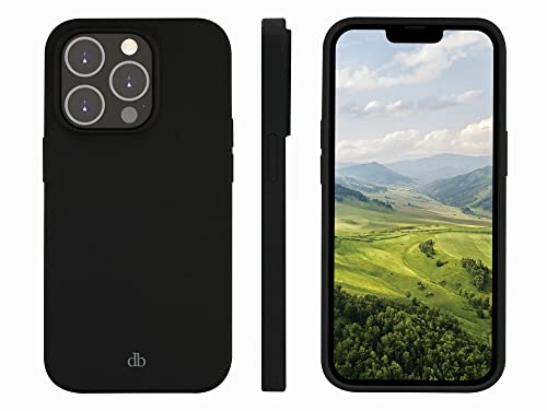 Coque arrière iPhone 14 Pro Max dbramante1928 Monaco Noir - 3