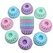 12 Stück Gugelhupfform Silikon Backform Silikon Gugelhupf Backform Mini Bundt Cake Mould Set Wiederverwendbare Cake Moulds für Kuchen Dessert Schokolade Pudding Gelee, 4 Farben