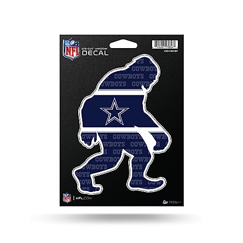 Rico Industries NFL Football Dallas Cowboys Big Foot Vinyl-Aufkleber 12,7 x 17,8 cm
