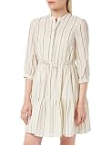 VERO MODA Damen VMOVIDA 3/4 Short Dress WVN Kleid, Birch, S