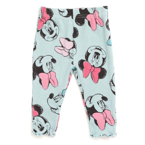 Image of Disney Girls' Ribbed Long Sleeve Tee and Pants Set for Baby & Kids