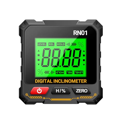 Protrattore Magnetico - Coltello In Legno Digitale LCD, Strumento Di Misurazione Compatto | Etichetta Di Precisione Per Meccanici Carpenter Lavori Di Costruzione Lavoro Banco Di Lavoro Fai Da Te.