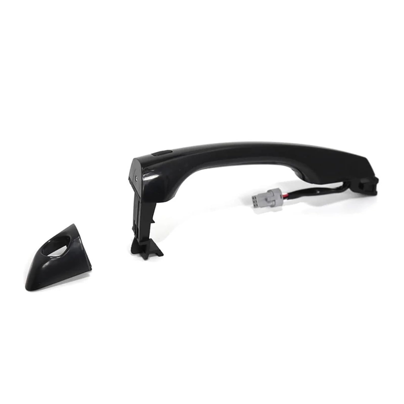 Pacsci Black Fl Hole Car Outer Door Handle For Hyundai For Elantra 2015-2020 82651-F2210 82661-F2210 82652-F2020 82662-F2050 Outside Door Handle(Black Fl Hole)