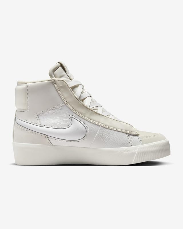 NIKE Blazer Mid Victory Women's Trainers Sneakers Fashion Shoes DR2948 (Summit White/Phantom/Light Cream/White 100) UK6.5 (EU40.5)4