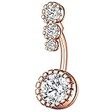 Nabelring Taillenkette Zungenring Fake Nasenringe Hoop Clip On Nase Hoop Ringe Fake Ohrringe Nase Ohr Lippe Clip Ringe nicht durchstochen Ohrring Hoop Körperschmuck für Frauen Ohrringe Piercing Ring Ohrmesser Bauchring Nippelring Lippenring