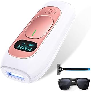 IPL Hair Removal for Women and Men, New Upgraded 999,900 Flashes Permanent Laser Hair Removal Device on Facial Legs Arms Armpits Body, At-Home Use…