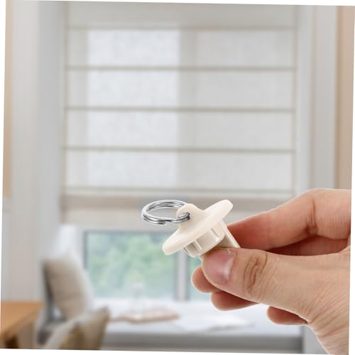 Wakauto Universal Blind End Caps 4pcs Windproof Stopper Replacement Parts for Blinds Easy Installation Enhance Your Window Treatments