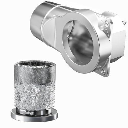 Cocoarm Kit de Conduit D’évacuation pour Sèche-linge Magnétique, Connecteur Magnétique de Conduit D’évacuation pour Sèche-linge, Raccord de ’ pour