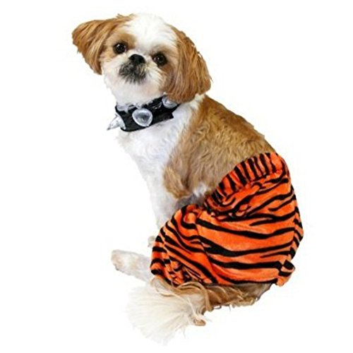 Disfraz Punk Rock para Perro Naranja Talla X-Small