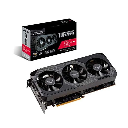 ASUS TUF Gaming X3 Radeon ™ RX 5700 OC Edition - 8 GB de memoria GDDR6, durabilidad y rendimiento en 1440p