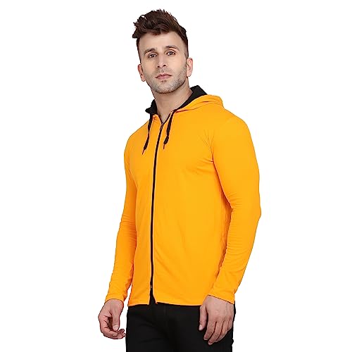 Image of Geum Men's Hooded Neck Full Sleeves T-Shirt