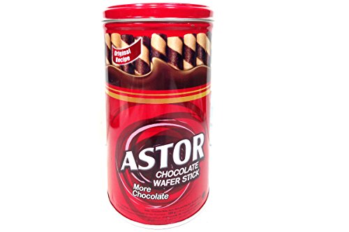 Astor Wafer Stick (Chocolate Flavor) - 11.55oz (Pack of 1)