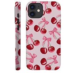 Pink Ribbon Bow Cherry Colorful