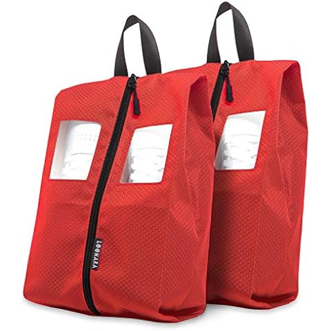 Schuhtasche Reise für Koffer und Rucksack inkl. Sichtfenster Cover