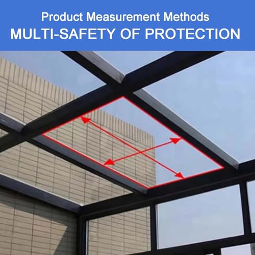 Ventana de aluminio para techo frío de 85 x 55 cm multiuso 8