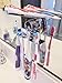 Toothbrush Holder Jewelry Toothpaste Razor Organizer Suction Cup, Mirror, Tile, Wall Mounted, Gift for Bathroom Shower, Does NOT Fall Bathroom Accessories