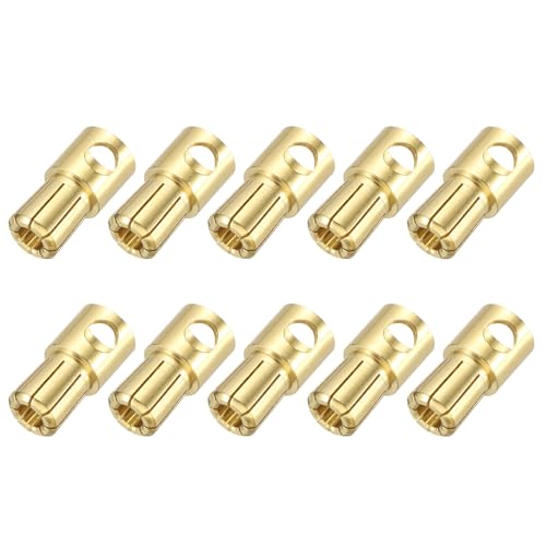 Conectores banana de 6 mm de alta conductividad para batería RC y altavoces