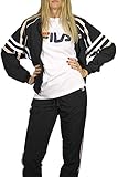  Fila giacca a vento black/pink da donna - xs - nero