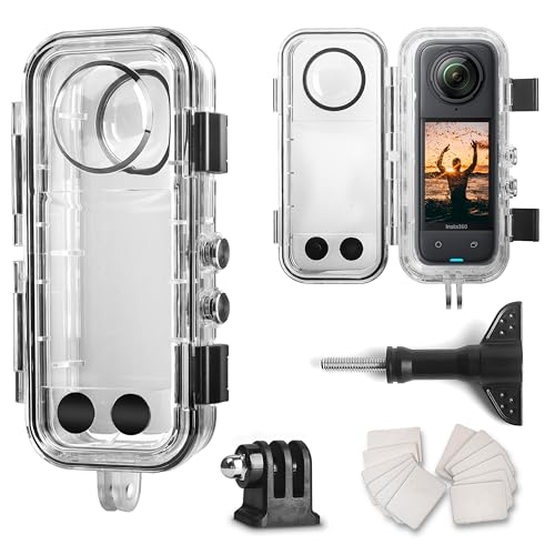 Boîtier étanche pour Insta 360 X4 évite les rayures et l'eau en plongée sous-marine