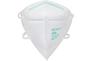 Powercom KN95 Breathable, Headband Protective Mask for Enhanced Respiratory Safety