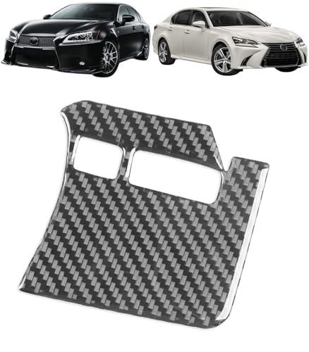 Hophelia GS 4��� GS300 GS350 GS200t GS450h �ɓK�� 2012~2020�N �Z���^�[�R���\�[�������̃{�^���p�l�� �X�e�A�����O�z�C�[���{�^���t���[�� �Z���^�[�R���\�[���X�C�b�`�R���g���[���p�l�� �J�[�{���t�@�C�o�[�� 