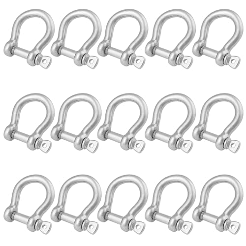 Manilles d'ancrage 8mm contre la rouille pour stabiliser le fil d'acier de traction