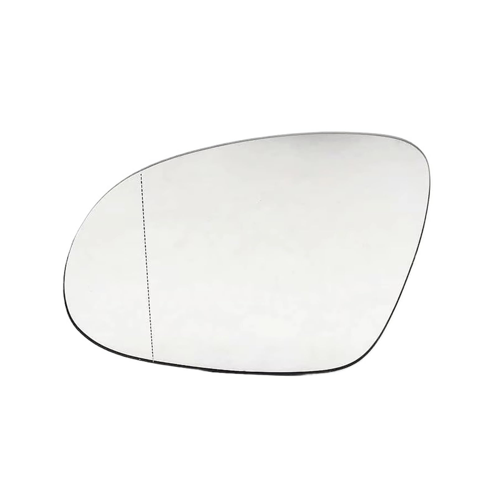 Puerta Retrovisor Cristal Espejo retrovisor calefactable para Puerta Izquierda del Conductor, para Tiguan 2008-2017. Cristal Espejo Exterior