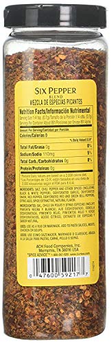 Durkee Pepper, Six Pepper Blend, 2.5000-Ounce