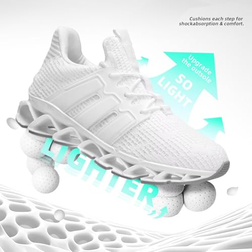 Men's Breathable Walking Shoes Non Slip Casual Sport Tennis Running Shoes Athletic Gym Blade Fashion Sneakers3