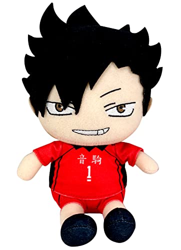 Peluche Kuroo Haikyu 15,2 cm douce et souple pour décoration de lit enfant et ado