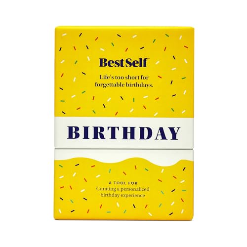 BestSelf Birthday Deck – 75 Conversation Cards & Activities for