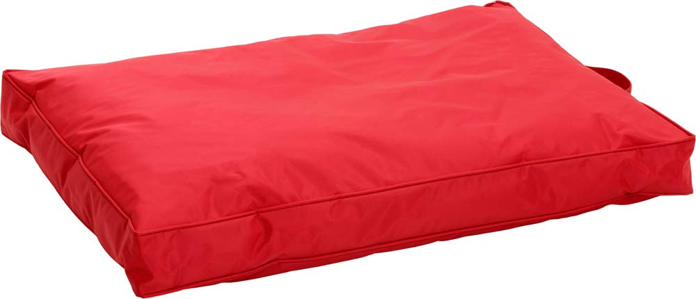 Cojín para perros Flamingo No Limit rojo de 60 cm con teflón para mascotas