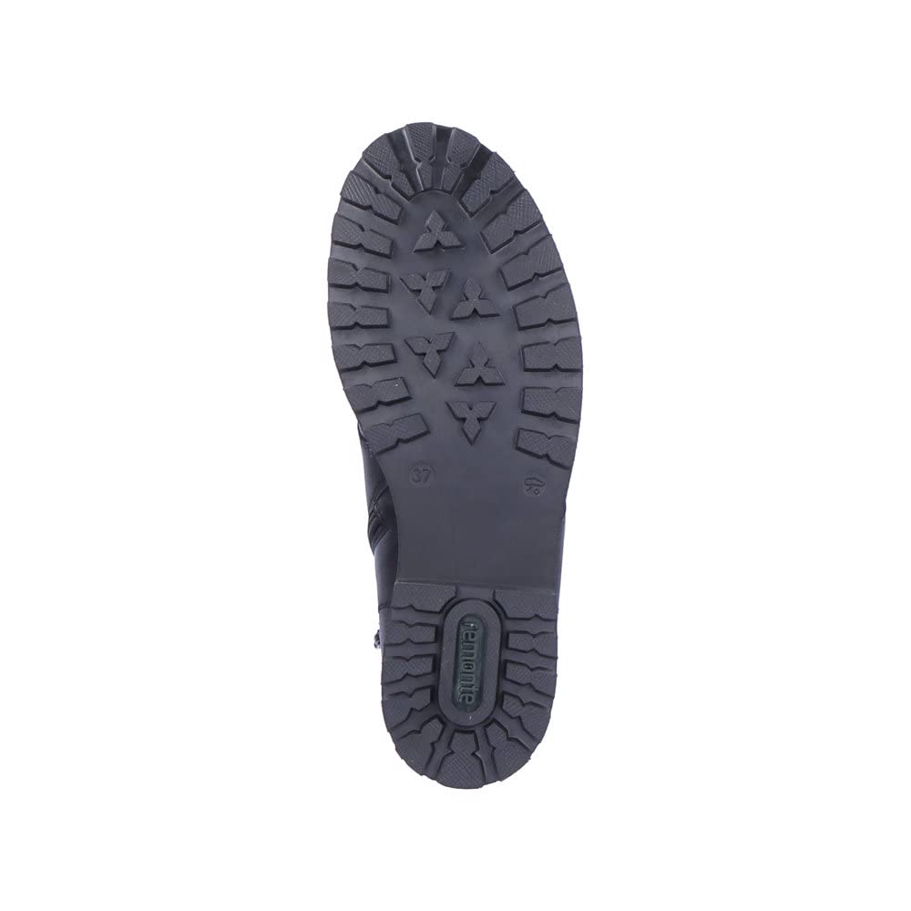 Remonte Femme Bottines D8475, Dame Bottes de Motard,Semelle intérieure Amovible,Hydrofuge,remonteTEX