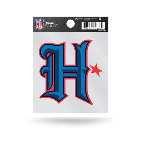 Rico Industries NFL Football Houston Texans Secondary Logo Small Static Cling