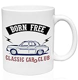  Renault ondine born free classic car club 11oz Ceramic High Quality Coffee Mug