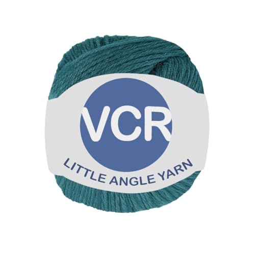 Image of VCR 4 Ply Greyish Blue Little Angle Yarn, 25 Grams, 92 Meters Length, 100% Acrylic Soft Baby Knitting Yarn for Crochet, Newborn Sweaters, Soft Baby Socks, Mittens and Leggings, Pack of 1