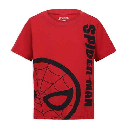 Image of Marvel Spider-Man Boys 2 Piece Short Sleeve T-Shirt and Shorts Set for Toddlers