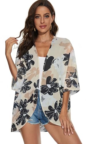 Image of Swimsuit Coverups for Women Sarong Beach Bikini Wrap Sheer Short Skirt Chiffon Scarf for Swimwear