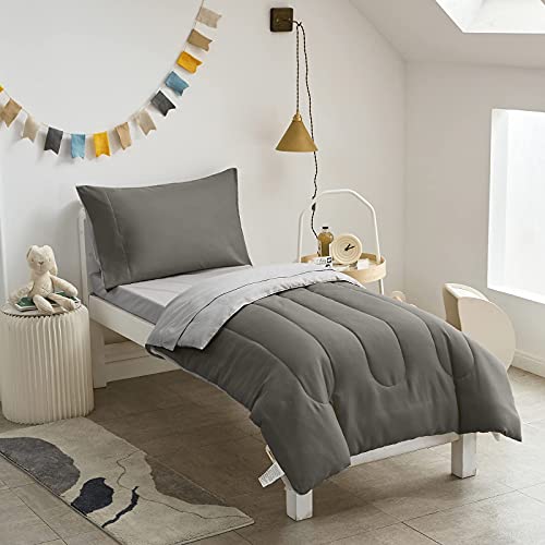 UOZZI BEDDING 4 Pieces Toddler Bedding Set Ultra Soft and