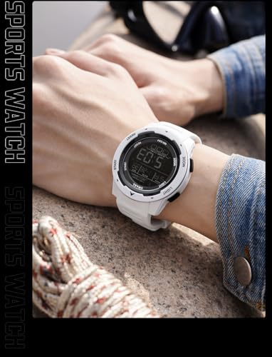 Unisex Outdoor Sports Digital Watch Stopwatch Luminous Backlight Alarm Calendar Weekday Display Multifunctional Wristwatch for Women and Men3