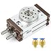 TAILONZ PNEUMATIC Pneumatic Rotary Rotary 180 Degrees Cylinder Gear Type Three Position Rotating Pendulum Table Cylinder MSQB-10A