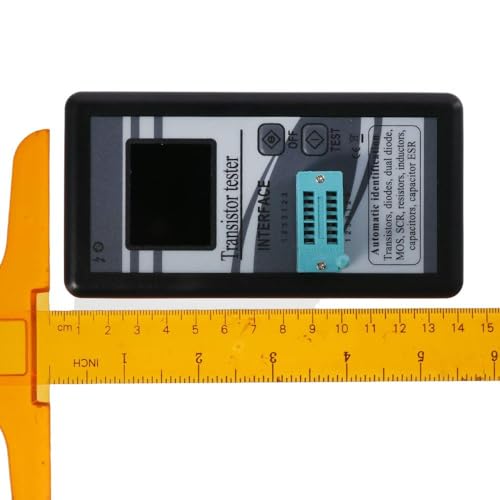 Image of M328 Transistor Tester, Multifunctional Resistance,ESR Meter, Mosfet Transistor Capacitor Tester, NPN PNP Transistor Diode Resistor Inductor Capacitance Meter Automatic Checker Detector