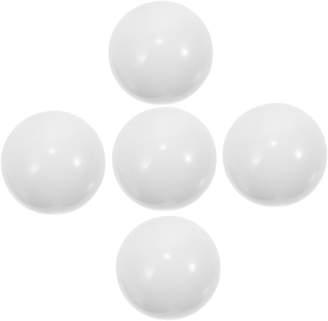 KOMBIUDA 5pcs Roulette Wheel Beads Round Beads for Spinning Wheel Game Roulette Game Party Props
