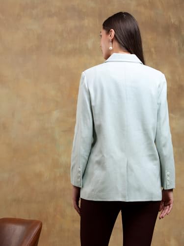 Image of KOTTY Womens Cotton Blend Standard Length Elegant Style Coat - Classic Style with Modern Detailing