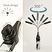 One Stroller Umbrella with Parasol (Free Steel Clip and Handle), Creative Universal Sun Protection for Baby Stroller, Unisex Baby Pet Carrier, Avoid Sun or Rain (Black)