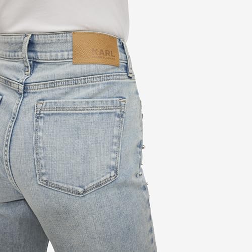 KARL LAGERFELD Women's K-pin Fashion Denim4