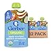 Gerber Second Foods Organic Pouch, Apple Zuchini Spinach Strawberry, 12 Count