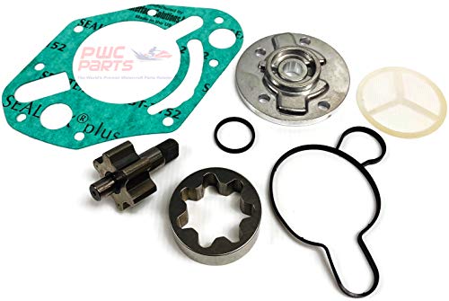 Seadoo 4-Tec Secondary Front Oil Pump Repair Rebuild Kit 2002-2005 Gtx 4-Tec/Wake/Sc/Supercharged/ 2003-2006 Sportster Speedster Challenger Utopia 420837542 420956675 420811850 420950970 420630240 #TOP7
