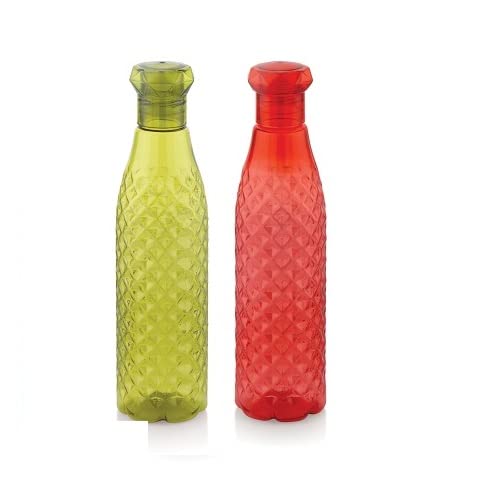 Unbreakable Diamond Plastic Water Bottle – 1000ml, BPA Free, Leak Proof For Gym, Office & Travel